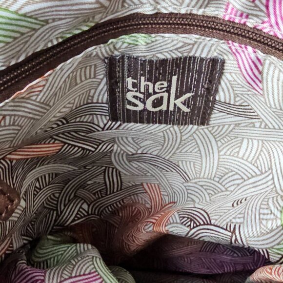 The Sak Ventura Convertible Backpack Distressed Brown Leather Crossbody Bag - Picture 8 of 16